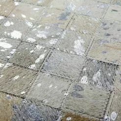 BAUHAUS Kayoom Echtlederteppich Rocket I Grau/Silber, 170 X 120 Cm, 100 % Leder -Angebote Fliesen Verkäufe 12 5306