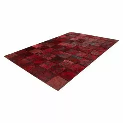BAUHAUS Kayoom Echtlederteppich Viola Rot, 290 X 200 Cm, 100 % Echtleder -Angebote Fliesen Verkäufe 12 5321