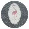 BAUHAUS Kurzflorteppich Kids 0630 Pink, Durchmesser: 120 Cm, 100% Polypropylen