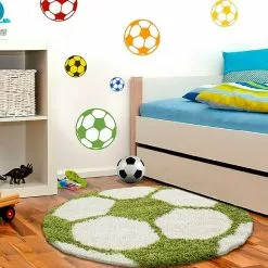 BAUHAUS Hochflorteppich Fun 6001 Grün, Durchmesser: 100 Cm, 100% Polypropylen -Angebote Fliesen Verkäufe 12 5350