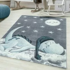 BAUHAUS Kurzflorteppich Bambi 0840 Blau, 230 X 160 Cm, 100% Polypropylen -Angebote Fliesen Verkäufe 12 5442