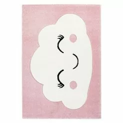 BAUHAUS Kayoom Kurzflorteppich Wolke Rosa, 150 X 80 Cm, 100 % Polypropylen