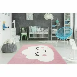 BAUHAUS Kayoom Kurzflorteppich Wolke Rosa, 150 X 80 Cm, 100 % Polypropylen -Angebote Fliesen Verkäufe 12 5449
