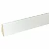 BAUHAUS Sockelleiste FU60L Uni Weiß 2,4 M X 19 Mm X 58 Mm, Gerade