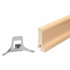 BAUHAUS Sockelleiste Buche Gedämpft 2,4 M X 2,1 Cm X 6 Cm -Angebote Fliesen Verkäufe 12 5525