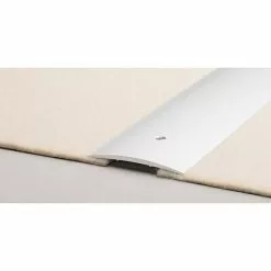 BAUHAUS LOGOCLIC Übergangsprofil 134 Silber, 1 M X 60 Mm X 5 Mm, Montageart: Schrauben