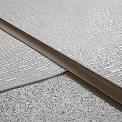 BAUHAUS LOGOCLIC Doppeleinfassleiste Braun, 1 M X 24 Mm X 6 Mm, Montageart: Kleben