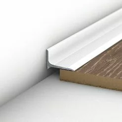 BAUHAUS LOGOCLIC Abschlussprofil 290 Weiß, 1 M X 20 Mm X 13 Mm, Montageart: Kleben