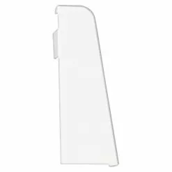BAUHAUS LOGOCLIC Endkappe K58 Weiß, 4 Stk., Geeignet Für: Sockelleiste K58 C