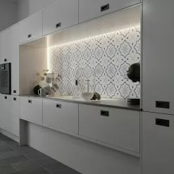 BAUHAUS Feinsteinzeugfliese Vintage Rivera Montecarlo 25 X 25 Cm, Weiß/Blau/Grau, Matt -Angebote Fliesen Verkäufe 12 58