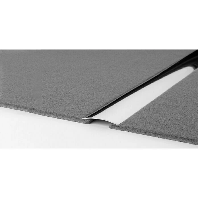 BAUHAUS LOGOCLIC Übergangsprofil 110 Edelstahl Glänzend, 2,7 M X 30 Mm X 3,5 Mm, Montageart: Kleben, Ungelocht 1 BAUHAUS LOGOCLIC Übergangsprofil 110 Edelstahl Glänzend, 2,7 M X 30 Mm X 3,5 Mm, Montageart: Kleben, Ungelocht