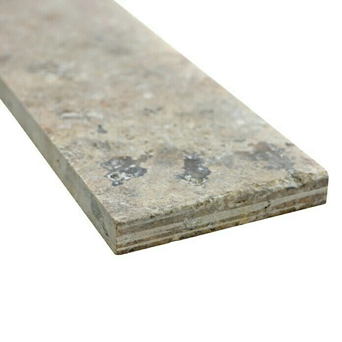 BAUHAUS Sockelfliese Travertin SO 47470 7 X 40,6 Cm, Silber, Matt 2 BAUHAUS Sockelfliese Travertin SO 47470 7 X 40,6 Cm, Silber, Matt – Bild 2