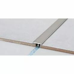 BAUHAUS LOGOCLIC T-Profil 263 Edelstahl Matt, 2,7 M X 20 Mm, Montageart: Kleben