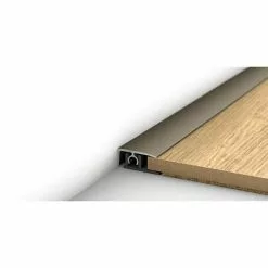 BAUHAUS LOGOCLIC Abschlussprofil 313 Edelstahl Matt, 0,9 M X 26 Mm, Montageart: Stecken