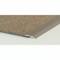 BAUHAUS LOGOCLIC Abschlussprofil 145 Edelstahl Matt, 1 M X 30 Mm, Montageart: Schrauben