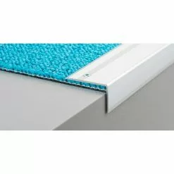 BAUHAUS LOGOCLIC Treppenkantenprofil 293 Silber, 1 M X 40 Mm X 25 Mm, Montageart: Schrauben