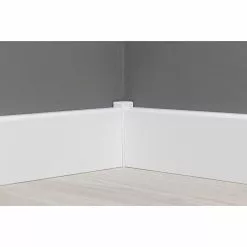 BAUHAUS Sockelleiste Weiß, 2,4 M X 18 Mm X 78 Mm, Gerade -Angebote Fliesen Verkäufe 12 6078
