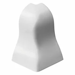 BAUHAUS LOGOCLIC Außenecke K40 Chrom, 2 Stk., Geeignet Für: Sockelleiste K40