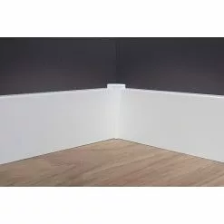 BAUHAUS Sockelleiste Weiß, 2,4 M X 16 Mm X 70 Mm, Gerade -Angebote Fliesen Verkäufe 12 6134