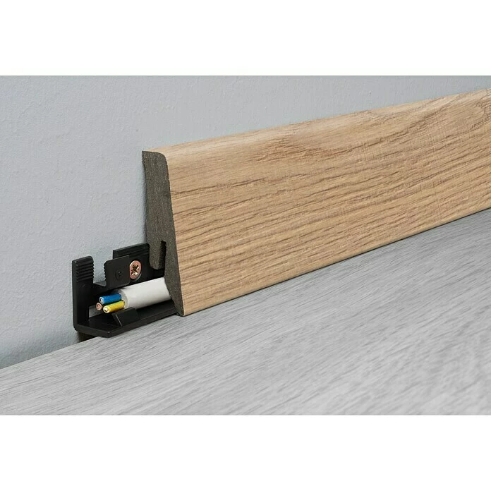 BAUHAUS LOGOCLIC Aquaprotect Sockelleiste K58 Soft Oak 2,6 M X 18 Mm X 58 Mm, Gerade 1 BAUHAUS LOGOCLIC Aquaprotect Sockelleiste K58 Soft Oak 2,6 M X 18 Mm X 58 Mm, Gerade