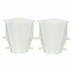 BAUHAUS Profiles And More Innenecke FU147H Weiß, 2 Stk.