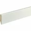 BAUHAUS Sockelleiste FU087L Weiß, 2,4 M X 19 Mm X 70 Mm, Lackiert