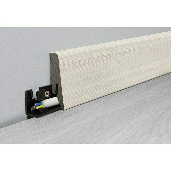 BAUHAUS LOGOCLIC Aquaprotect Sockelleiste K58 Beach Oak 2,6 M X 18 Mm X 58 Mm, Gerade 1 BAUHAUS LOGOCLIC Aquaprotect Sockelleiste K58 Beach Oak 2,6 M X 18 Mm X 58 Mm, Gerade