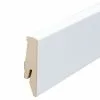 BAUHAUS Sockelleiste Weiß, 2,4 M X 18 Mm X 58 Mm, Konisch