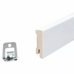 BAUHAUS Profiles And More Sockelleiste Weiß 2,4 M X 1,6 Cm X 5,8 Cm -Angebote Fliesen Verkäufe 12 6286