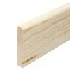 BAUHAUS Profiles And More Sockelleiste 2,4 M X 1 Cm X 5,8 Cm, Kiefer, Unbehandelt
