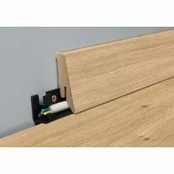 BAUHAUS LOGOCLIC Sockelleiste K58 C Eiche Rheas 2,6 M X 18 Mm X 58 Mm, Gerade