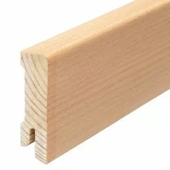 BAUHAUS Sockelleiste Buche 2,4 M X 1,6 Cm X 5,8 Cm