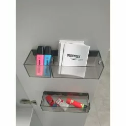 BAUHAUS Essensa Aufbewahrungsbox-Set Boxx 3 -tlg., Kunststoff, Graphit/Transluzent -Angebote Fliesen Verkäufe 12 6414