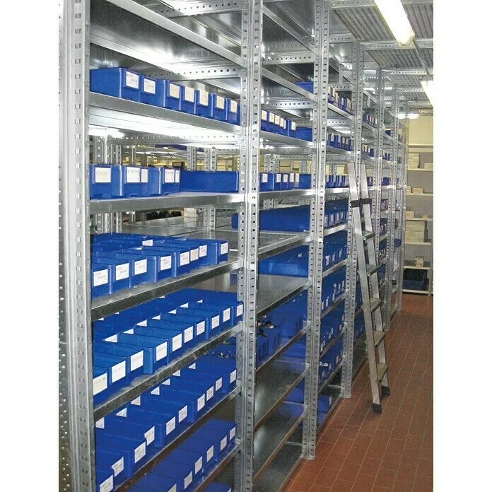 BAUHAUS Scholz Metall-Lagerregal SE Länge: 400 Mm, Breite: 2.060 Mm, Höhe: 3.000 Mm, Traglast: 140 Kg/Boden, Anzahl Böden: 7 Stk. 3 BAUHAUS Scholz Metall-Lagerregal SE Länge: 400 Mm, Breite: 2.060 Mm, Höhe: 3.000 Mm, Traglast: 140 Kg/Boden, Anzahl Böden: 7 Stk. – Bild 3