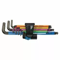 BAUHAUS Wera Winkelschlüssel-Set 950/9 Hex-Plus Multicolour HF 1 9 -tlg.