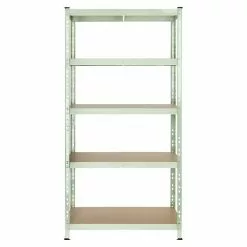 BAUHAUS Regalux Metall-Schwerlastregal L X B X H: 40 X 90 X 180 Cm, Traglast: 175 Kg/Boden, Anzahl Böden: 5 Stk., Stecken, Hellgrün -Angebote Fliesen Verkäufe 12 6574