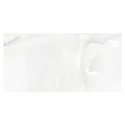 BAUHAUS Feinsteinzeugfliese Onix Cloud 120 X 240 Cm, Weiß/Grau, Glänzend -Angebote Fliesen Verkäufe 12 659