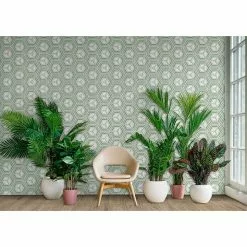 BAUHAUS Feinsteinzeugfliese Hexagon Jasmine 25 X 22 Cm, Weiß/Grün, Matt -Angebote Fliesen Verkäufe 12 670