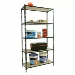 BAUHAUS Simonrack Maderclick Metallregal Mega Plus L X B X H: 50 X 120 X 200 Cm, Traglast: 150 Kg/Boden, Anzahl Böden: 5 Stk., Stecken, Anthrazitgrau -Angebote Fliesen Verkäufe 12 6758