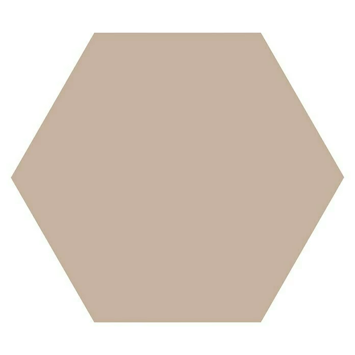 BAUHAUS Feinsteinzeugfliese Hexagon Basic Nude 22 X 25 Cm, Beige, Matt 1 BAUHAUS Feinsteinzeugfliese Hexagon Basic Nude 22 X 25 Cm, Beige, Matt