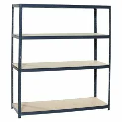 BAUHAUS Regalux Metall-Schwerlastregal R250 60 X 160 X 180 Cm, Traglast: 250 Kg/Boden, Stecken