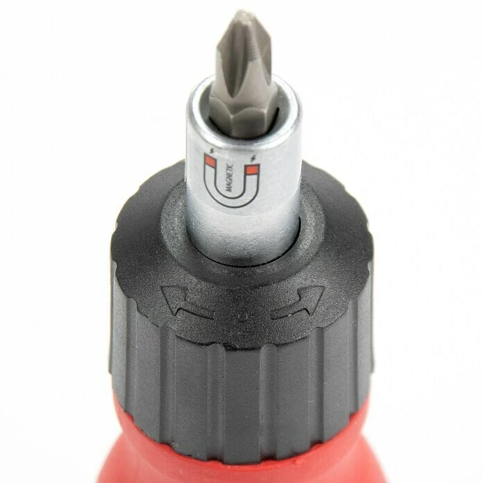 BAUHAUS Alpha Tools Mini-Schraubendreher-Set Farbe: Schwarz/Rot 2 BAUHAUS Alpha Tools Mini-Schraubendreher-Set Farbe: Schwarz/Rot – Bild 2