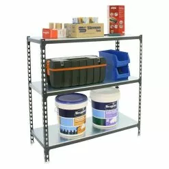 BAUHAUS Simonrack Simonclick Metallregal Mini L X B X H: 40 X 80 X 90 Cm, Traglast: 180 Kg/Boden, Anzahl Böden: 3 Stk., Stecken, Anthrazit/Silber -Angebote Fliesen Verkäufe 12 6868