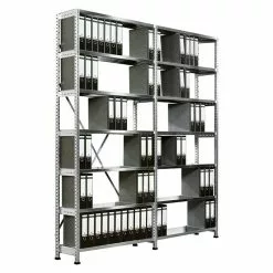 BAUHAUS Scholz Aktenregal Grundelement Länge: 1.050 Mm, Breite: 300 Mm, Höhe: 2.280 Mm, Traglast: 80 Kg/Boden, Anzahl Böden: 7 Stk. -Angebote Fliesen Verkäufe 12 6899