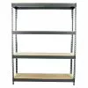 BAUHAUS Simonrack Ecoforte Metall-Schwerlastregal L X B X H: 60 X 120 X 200 Cm, Traglast: 400 Kg/Boden, Anzahl Böden: 4 Stk., Stecken, Grau