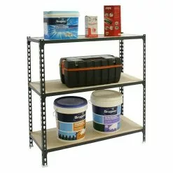 BAUHAUS Simonrack Maderclick Metallregal Mega Plus L X B X H: 30 X 120 X 90 Cm, Traglast: 150 Kg/Boden, Anzahl Böden: 3 Stk., Stecken, Anthrazitgrau -Angebote Fliesen Verkäufe 12 6944