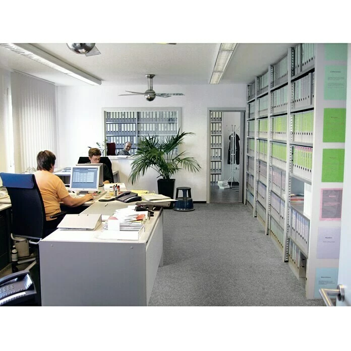 BAUHAUS Scholz Aktenregal Anbauelement Länge: 810 Mm, Breite: 300 Mm, Höhe: 1.920 Mm, Traglast: 80 Kg/Boden, Anzahl Böden: 6 Stk. 5 BAUHAUS Scholz Aktenregal Anbauelement Länge: 810 Mm, Breite: 300 Mm, Höhe: 1.920 Mm, Traglast: 80 Kg/Boden, Anzahl Böden: 6 Stk. – Bild 5