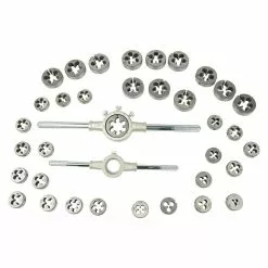 BAUHAUS Brüder Mannesmann Gewindeschneidsatz 110 -tlg. -Angebote Fliesen Verkäufe 12 7065