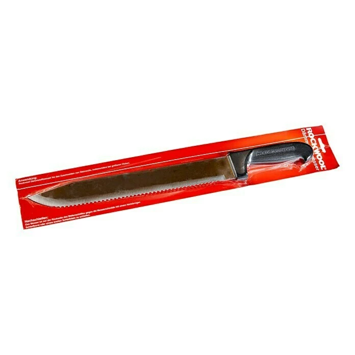 BAUHAUS Rockwool Rockfol Dämmstoffmesser Klingenlänge: 31 Cm, Gezackte Schneide 1 BAUHAUS Rockwool Rockfol Dämmstoffmesser Klingenlänge: 31 Cm, Gezackte Schneide