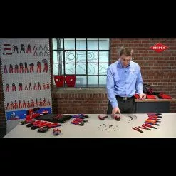 BAUHAUS Knipex Crimpzange Für Aderendhülsen Brüniert, Seiteneinführung -Angebote Fliesen Verkäufe 12 7370